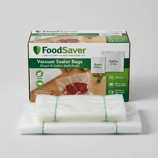 FoodSaver Vacuum Sealer Bags (Quart & Gallon Multi-Pack)